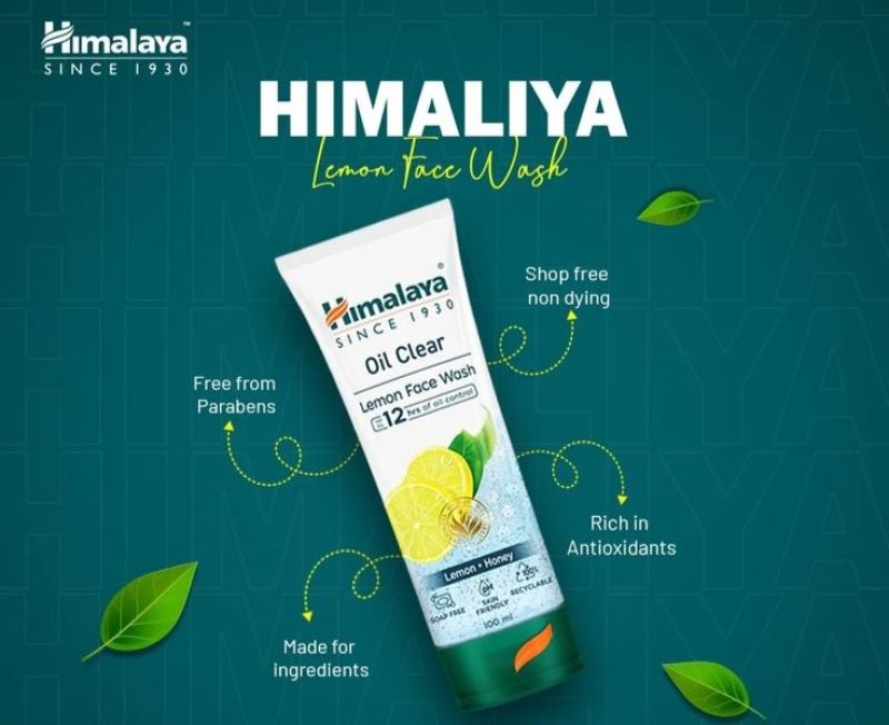 Himalaya Oil Clear Lemon Face Wash